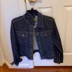 Dark wash jean jacket
